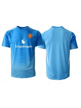 Muži Futbalové oblečenie Manchester United Brankarsky 2025-26 Krátky Rukáv - Domáci